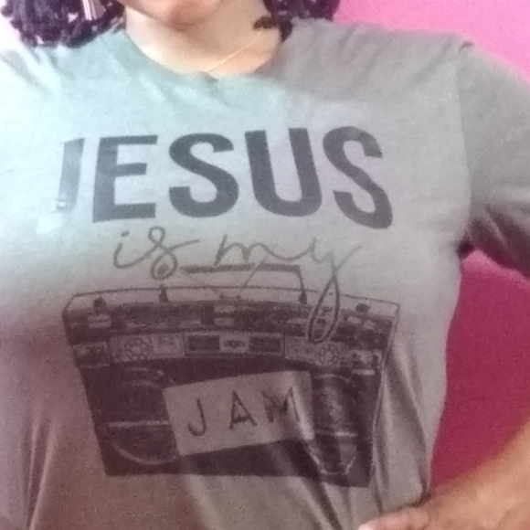 'Jesus is my Jam' Tee - Picture 2 of 3
